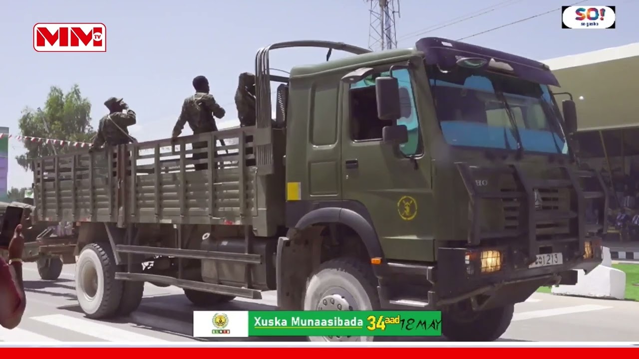 Somaliland oo soo bandhigtay Hubkeeda.