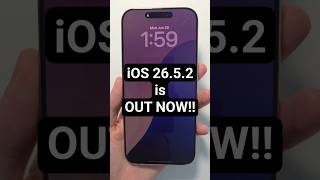 iOS 26.5.2 is OUT NOW. What Does it Fix?