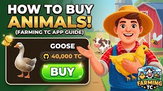 Farming TC ऐप में जानवर कैसे खरीदें | TTcoin जमा करने का आसान तरीका भाग 2 | #farmingtc #ttcoin screenshot 3