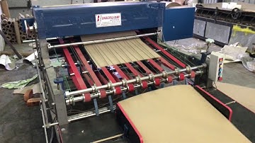 Servo Precision Semi Automatic Paper Reel To Sheet Cutting Machine