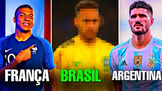 Who is the BEST PLAYER from each TEAM in the WORLD CUP?