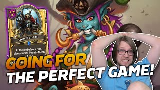 Going for the PERFECT GAME! | Hearthstone Battlegrounds | Savjz