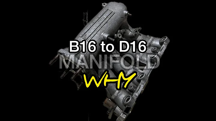 B16a P30 Intake modified for D16 use