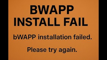 Onbekende databasefout in Bwapp opgelost. BWAPP opgelost. Mysqli_sql_exception niet gedetecteerd....
