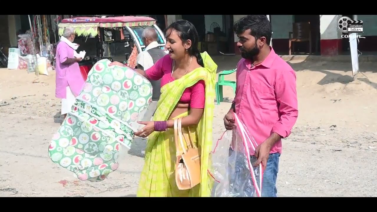 #Video | पगली गयी मार्केट में और पूरा दुकान वालो को की परेशान // Pagali Bhojpuri Comedy