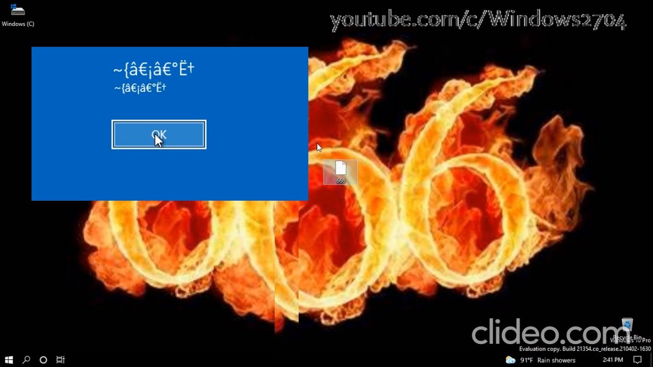 ro exe download  New Update  Mã độc trên Windows - Phần 17: 666.exe (VMV #6) (+ Link tải)