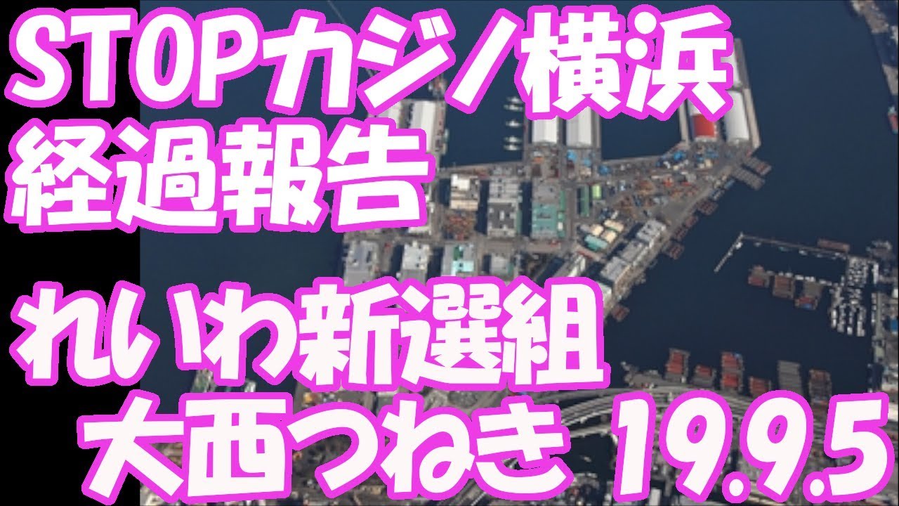 れいわ新選組 大西つねき 横浜カジノ誘致問題経過報告を拝見して雑感 オンラインカジノ情報 サモンズボード Jp