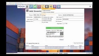 Adding Inventory in TRXio