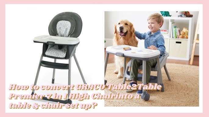  Graco Table2Table Premier Fold 7 in 1 Convertible