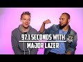 Major Lazer Tells Us How To Get Their Attention on Twitter: 97.1 Seconds With