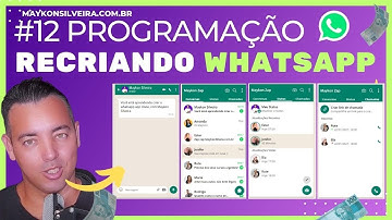 RECRIANDO WHATSAPP APP PASSO A PASSO - HTML - CSS - JAVASCRIPT - CLONE WHATSAPP APP UI