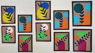 DIY Boho Wall Art with Brown Paper Creative Boho Wall Hanging for Home
