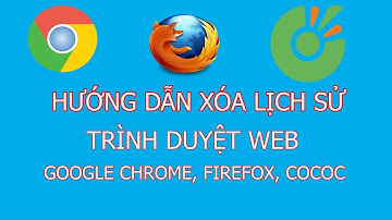 Hướng dẫn xóa lịch sử truy cập website trên google chrome, firefox, coccoc