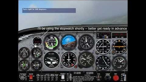 Flight Simulator 2004 Instrument Pilot Lesson 3: Holding Patterns (BUGGED - No Intro)