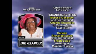 Jane Alexander LONG