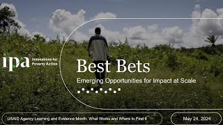 Best Bets Webinar | USAID Agency Learning and Evidence Month screenshot 1