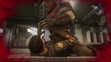 Gears 5 Ryona (Private Akagi)