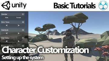 Unity Game Creator - Character Customization