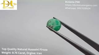 Natural Hussaini Firoza, 9.75 Carat