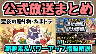 【パズドラ】パワーアップキャラ＆最新情報解説！！ 12/3公式放送