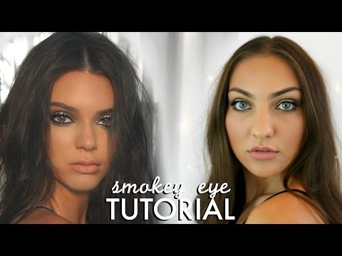 Kendall Jenner Makeup Tutorial | Green Smokey Eye