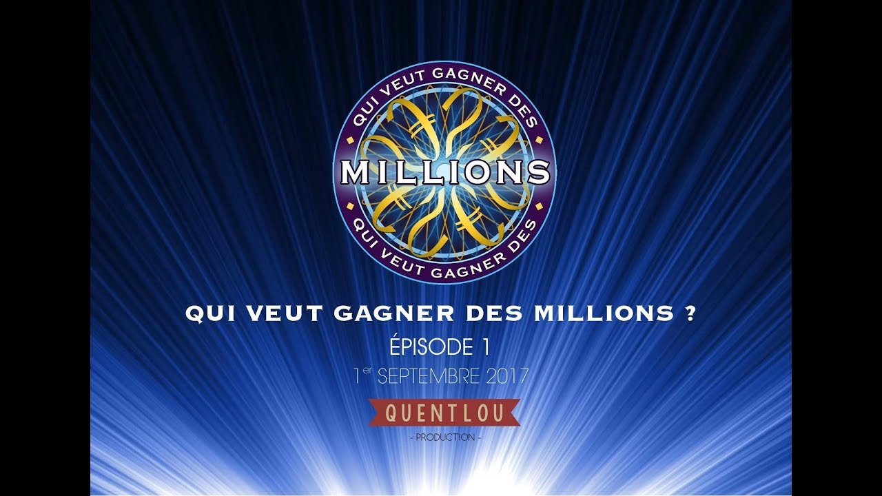 Qui Veut Gagner Des Millions ? (Émission du 01 septembre