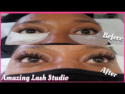 I Tried Amazing Lash Studio | My First Lash Extension Experience