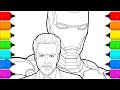 Digital Drawing Tony Stark &amp; Iron Man