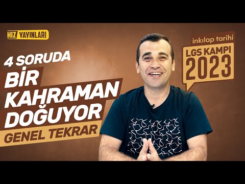 10 DAKİKADA PEKİŞTİR! 8. Sınıf İnkılap 1. Ünite Özeti: Bir Kahraman Doğuyor Genel Tekrar | LGS 2023