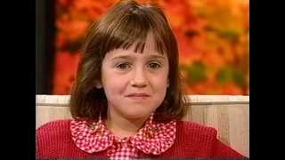 Mara Wilson 1994  'Today Show'  interview