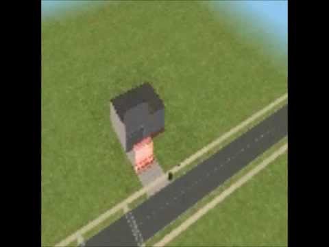 Wie eine Garage zu einem Hause mit einem Fundament (Die Sims 2) befestigen