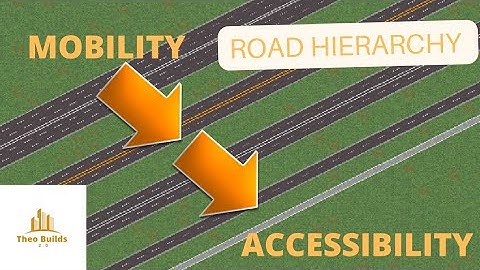 Make efficient and realistic road layout using road hierarchy || Theo Thown tutorials part 2