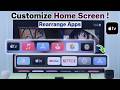 Apple TV 4K: Basic Customization Home Screen!