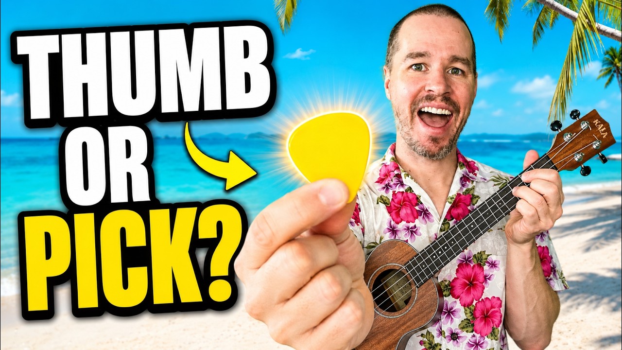 Ukulele for Beginners - EASY - 4 How to Pick Strings #ukuleletutorial ...