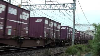 2070レ　EF66 102　サメ　西明石～大久保間　2013年7月