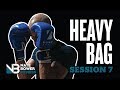 Ultimate 20 Minute Heavy Bag Workout Round 7 | NateBowerFitness