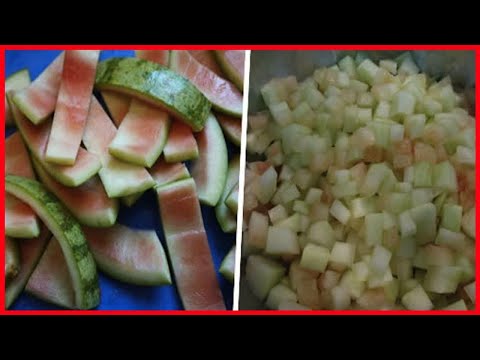 Video: Come Fare Un'insalata Di Cetrioli Di Anguria
