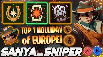Sanya_Sniper Holliday TOP 1 of EUROPE - Deadlock Pro Gameplay & Guides [Watch & Learn]