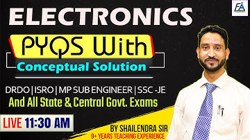 #01| ELECTRONICS PYQ