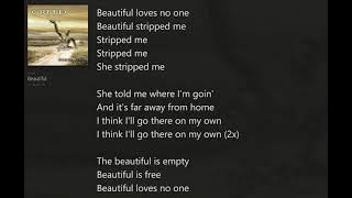 Beautiful (with) Lyrics Creed/Human Clay