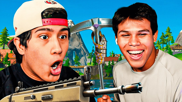 JUGUE FORTNITE CON MI HERMANO RICHI 🤣