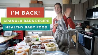 A Homemaker's Day In The Kitchen Making SUPER Baby Food, Road Snacks,  & Chewy Granola Bar Recipe by Mountain Valley Refuge 432 views 3 months ago 16 minutes