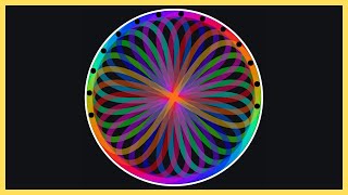Famous This Infinity Pattern Pendulum Waves Is Very Colorful | Mixolydian Mode | Polyrhythms Net Worth