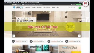 Mẫu web nội thất đẹp - WordPress