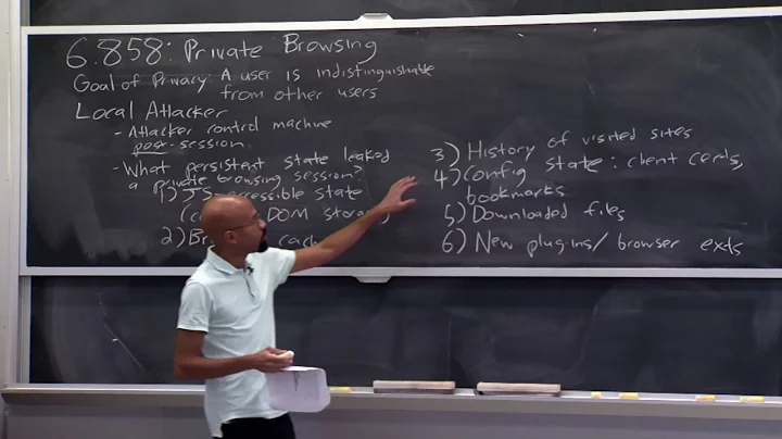 18. Private Browsing