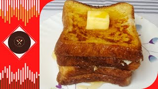 Quick and light French toast at home | Classic easy French toast for breakfast | 2 minutes recipe