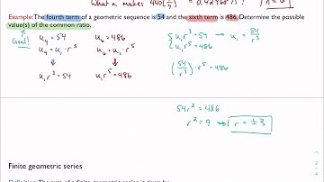1.2, part 3: Geometric sequences (IB Math AA HL 1)