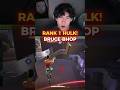 Rank 1 Hulk Finally Hit Bruce Banner Bhop 😱 #marvelrivals #timthetatman #necros #bogur #jay3 #flats