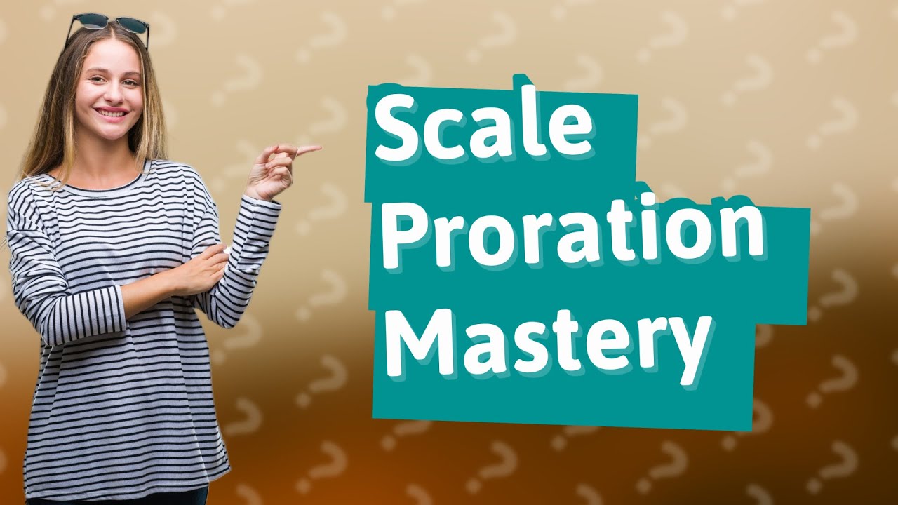 How Do You Prorate A Scale YouTube how-do-you-prorate-a-scale-youtube