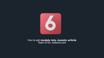How to add module into Joomla article?!